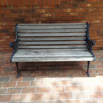 Cast Iron Garden Bench (Y-BBL)