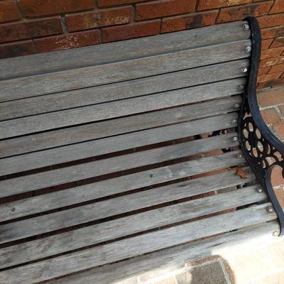 Cast Iron Garden Bench (Y-BBL)