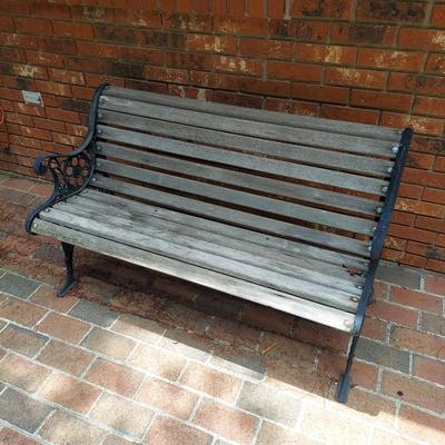 Cast Iron Garden Bench (Y-BBL)