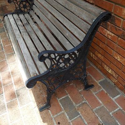 Cast Iron Garden Bench (Y-BBL)