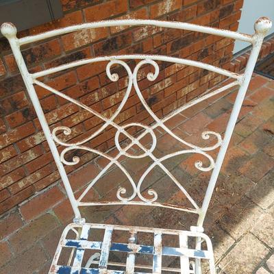 Vintage Bistro Style Patio Table and Chairs (Y-BBL)