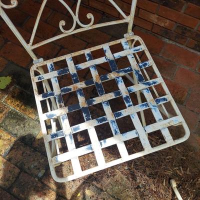 Vintage Bistro Style Patio Table and Chairs (Y-BBL)