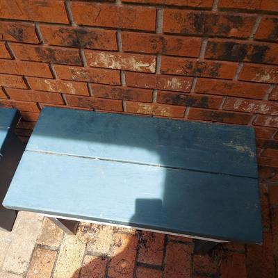 Two Wooden Benches (Y-BBL)