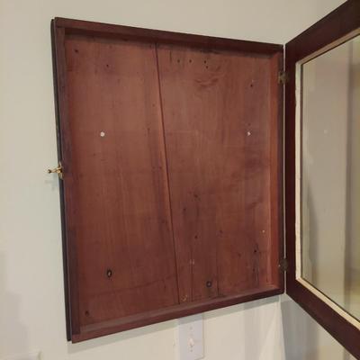 Shallow Glass Front Cabinet/Display Case (LR-BBL)