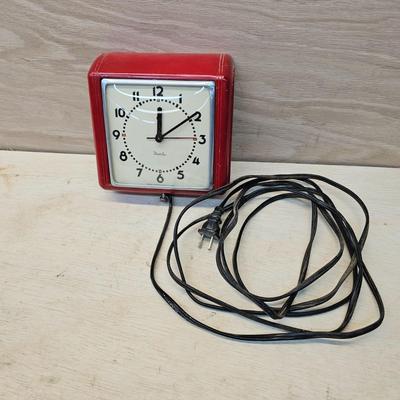 Retro Westclox Electric Wall Clock (WS-JS)