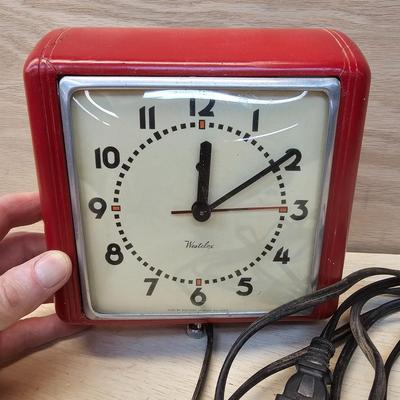 Retro Westclox Electric Wall Clock (WS-JS)