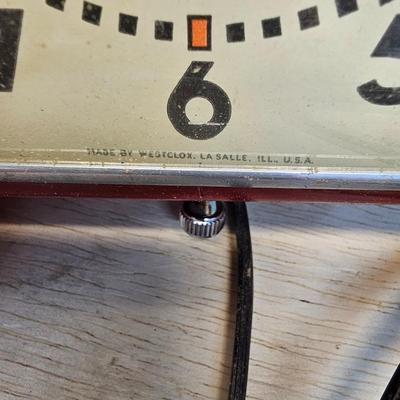 Retro Westclox Electric Wall Clock (WS-JS)