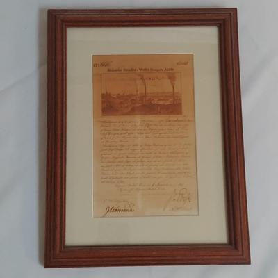 Replica Swedish Stock Certificate (B2-BBL)