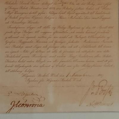 Replica Swedish Stock Certificate (B2-BBL)