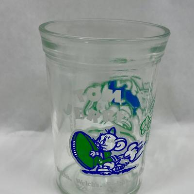 Vintage Tom & Jerry Jelly Beverage Glass