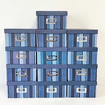 Storage Containers ~ Set Of Thirteen (13)