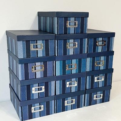 Storage Containers ~ Set Of Thirteen (13)