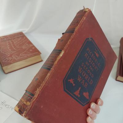 Vintage Hardback US Historical Books (B2-BBL)