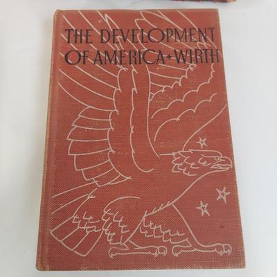 Vintage Hardback US Historical Books (B2-BBL)