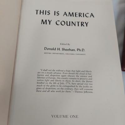 Vintage Hardback US Historical Books (B2-BBL)