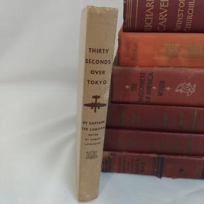 Vintage Hardback US Historical Books (B2-BBL)