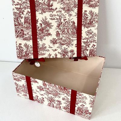 Decorative Storage Containers ~ Set Of Three (3)