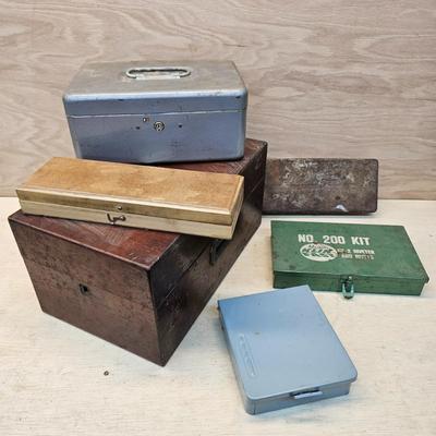 Assorted Steel & Wood Boxes (WS-JS)