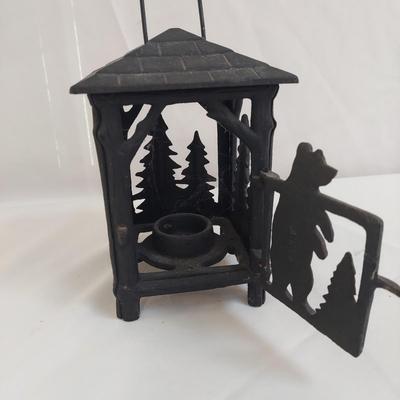 Cast Iron Candle Lantern (DR-BBL)