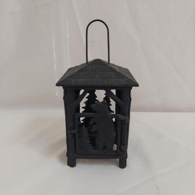 Cast Iron Candle Lantern (DR-BBL)