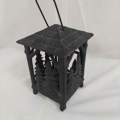 Cast Iron Candle Lantern (DR-BBL)