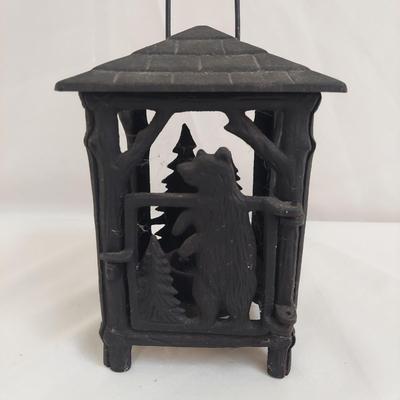 Cast Iron Candle Lantern (DR-BBL)