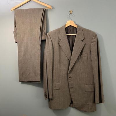Men’s Lot - Suits, Suit Jackets, Leather Bomber