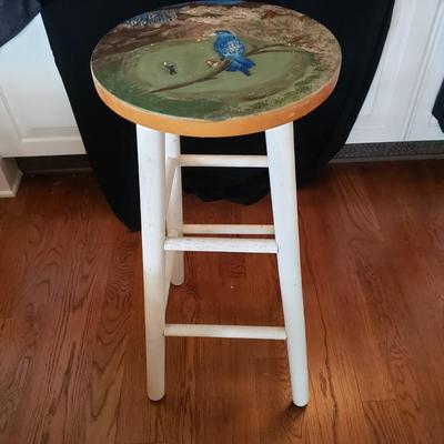 Bird Themed Pillows, Stool and More (LR-KD)