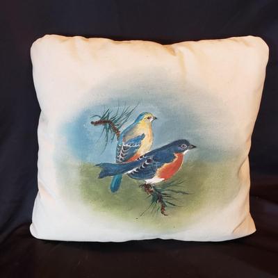Bird Themed Pillows, Stool and More (LR-KD)