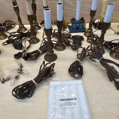 Brass Base Window Candles & More (WS-JS)