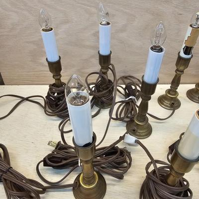 Brass Base Window Candles & More (WS-JS)