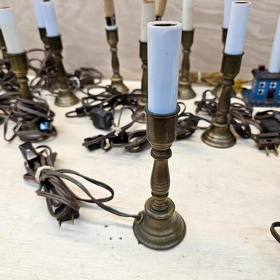 Brass Base Window Candles & More (WS-JS)
