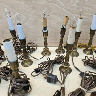 Brass Base Window Candles & More (WS-JS)
