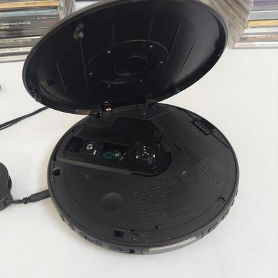 Discman w/ CDs including Classic, Celtic, Christian and Country Music (DR-BBL)