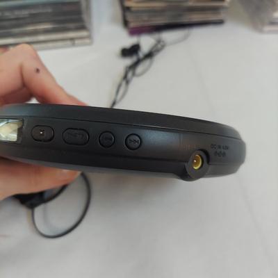 Discman w/ CDs including Classic, Celtic, Christian and Country Music (DR-BBL)