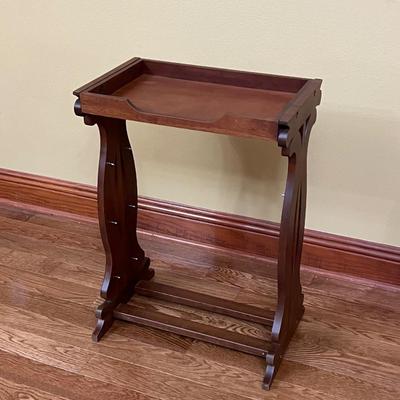 Solid Wood Tray Cart ~ 4 Removable Trays