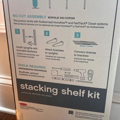 Rubbermaid and Other Adjustable Shelving (LR-DZ)