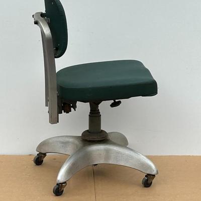Mid-Century August 1951 Industrial Green Tanker Chair by Giò Ponti for GoodForm