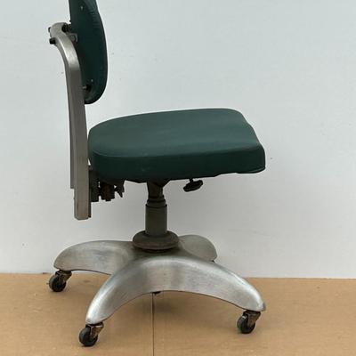 Mid-Century August 1951 Industrial Green Tanker Chair by Giò Ponti for GoodForm