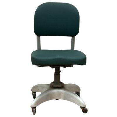 Mid-Century August 1951 Industrial Green Tanker Chair by Giò Ponti for GoodForm
