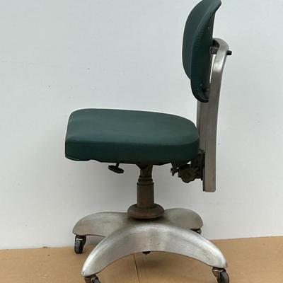 Mid-Century August 1951 Industrial Green Tanker Chair by Giò Ponti for GoodForm