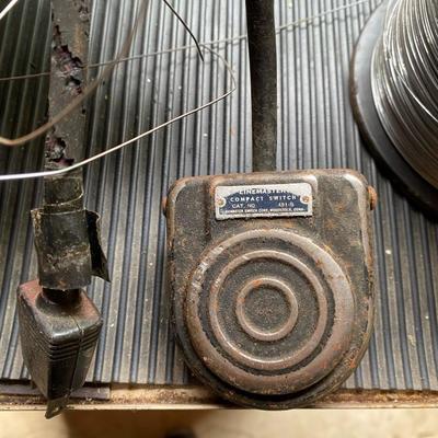 Antique Industrial The New Jersey Co Wire Stitching Machine LB1S with Serial Number 4606