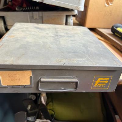 Vintage FMP Steel Compartment Storage Box