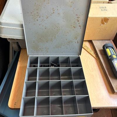 Vintage FMP Steel Compartment Storage Box