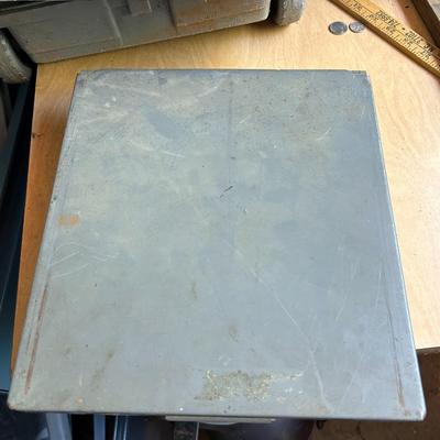 Vintage FMP Steel Compartment Storage Box
