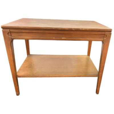 Vintage Mid-Century Solid Wood End Table by Lane