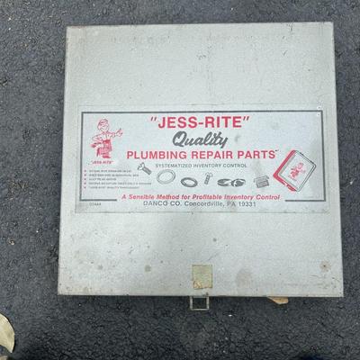 Vintage Jess-Rite Kit for Bibb Seats Metal Parts Box No. 81 - with Danco Parts