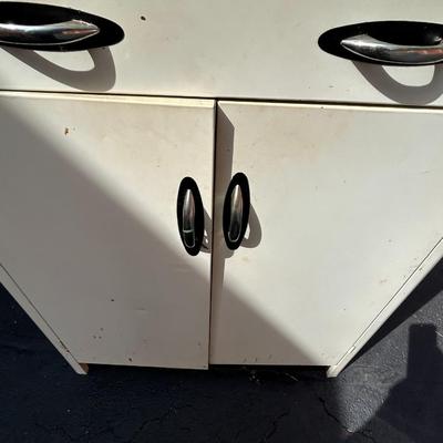 Vintage c. 1940s Large Kitchen Larder Cabinet