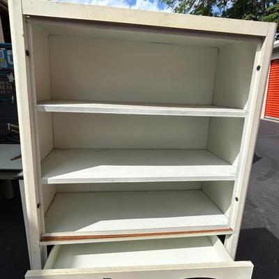 Vintage c. 1940s Large Kitchen Larder Cabinet