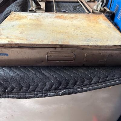 Vintage Chadco Steel Box with Internal and External Snap Rings, Model #50140